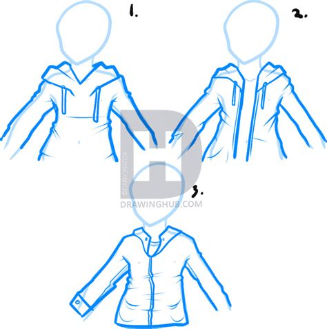 Hoodie Anime Boy Drawing Full Body Full Lesson On Drawing Three Types