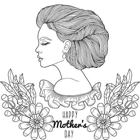 Less than a week away now. Happy Mother's Day to color | Colorado Me App | Adult ...