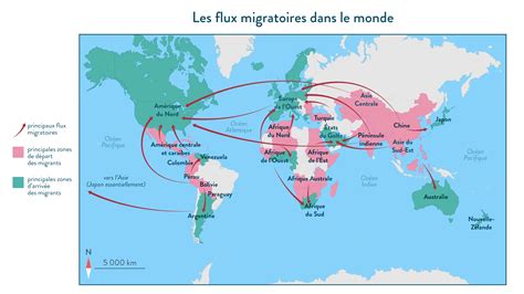 Enjeux Et Défis Des Migrations Internationales Cours De 2nde Géo