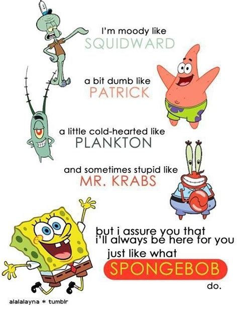 Spongebob And Patrick Quotes Tumblr