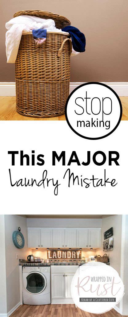 Stop Making This Major Laundry Mistake Wrapped In Rust