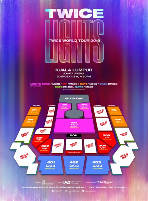 Will there be fanchants or cheering guides specifically for this tour, or is it just the standard fanchants for each song? TWICE WORLD TOUR 2019 'TWICELIGHTS' IN KUALA LUMPUR are ...