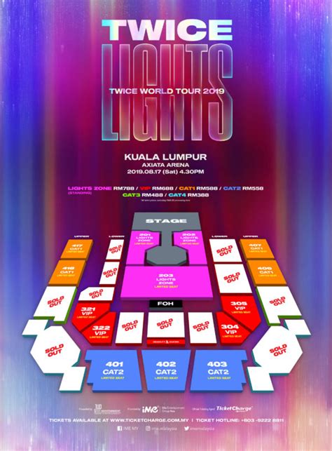 Axiata arena cat 3 view. TWICE WORLD TOUR 2019 'TWICELIGHTS' IN KUALA LUMPUR are ...