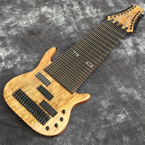 Factory Custom 17 String Electric Bass Guitar Rosewood Fingerboard