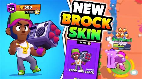 Brock is weak and can be destroyed easilyso if the fight comes to himbe prepared to use his super ability to take down any. NEW BOOM BOX BROCK SKIN GAMEPLAY IN BRAWL STARS! INSANE ...
