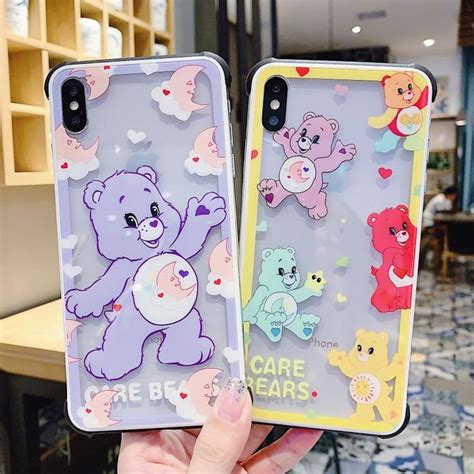 Cute Care Bear Phone Case For Iphone 66s6plus77plus88pxxsxrxs