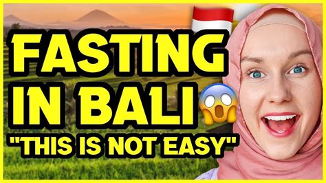 I Tried Fasting Ramadan In Bali 😱🇮🇩 Week 3 Update Youtube