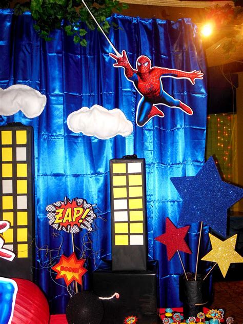 Spiderman Birthday Party Ideas Photo 2 Of 15 Catch My Party