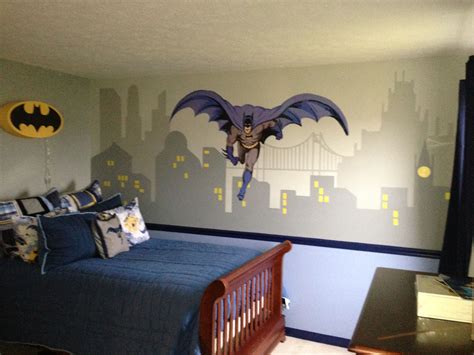 Batman Kids Room Decor Home Design Ideas