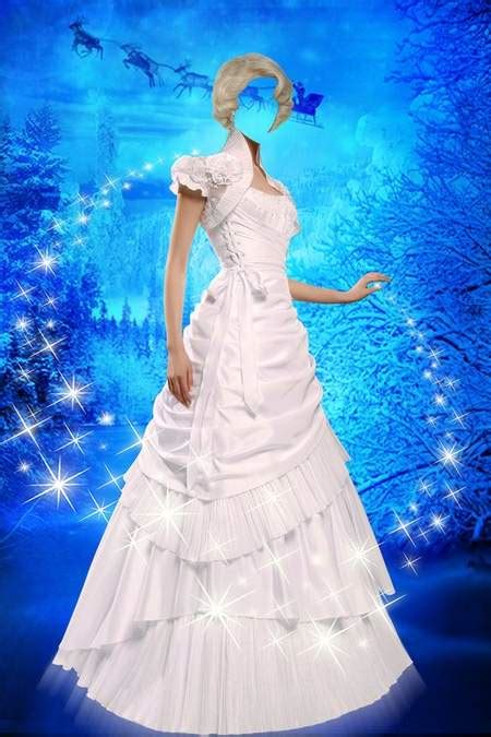 lady  elegant dresses  winter background   psd file