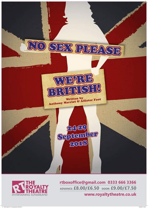 Spikemikeis Breaking A Leg Review No Sex Please Were British Royalty Theatre