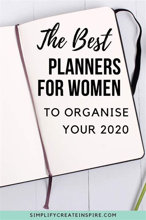 The Best Planners For Busy Women Best Planners Best Weekly