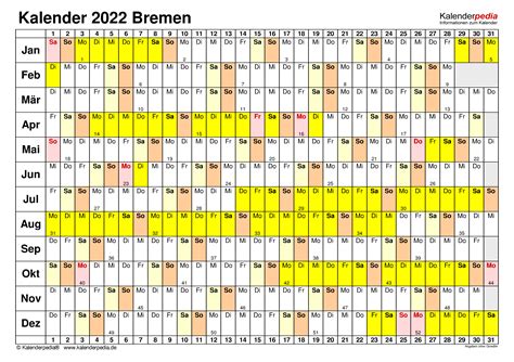 Ferien Sommerferien 2023 Bremen Kalender Zum Ausdrucken Rezfoods