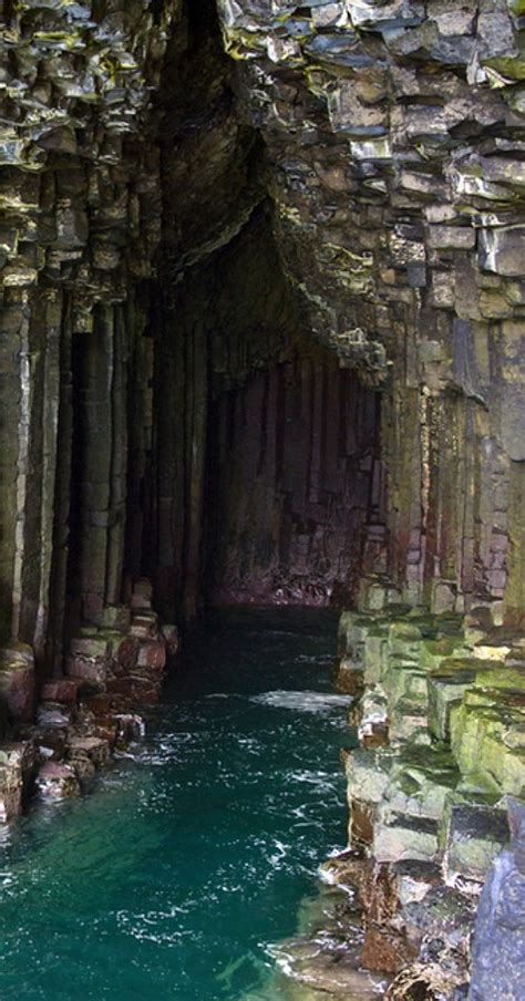 Fingals Cave On The Island Of Staffa In Scotland Scotland