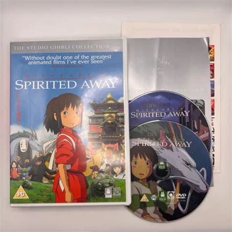 SPIRITED AWAY STUDIO Ghibli Collection 2 DVD 2002 Hayao Miyazaki Region