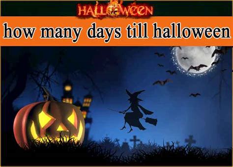 √ How Many More Days Tell Halloween Gails Blog