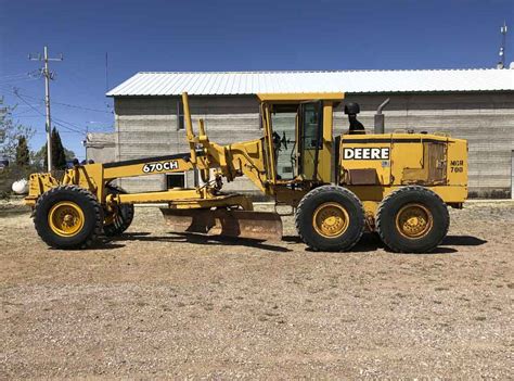 John Deere 670ch Motor Grader Fmi Trading Llc