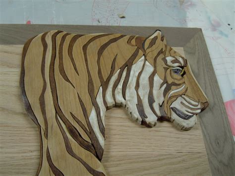 Tiger Intarsia By Bubbs ~ Woodworking Community