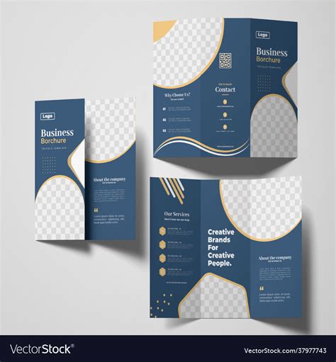Modern Creative Covers Brochure Design Templates Vector Image