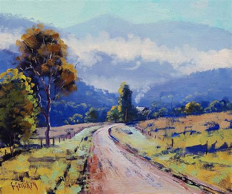 Beautiful Australian Landscape Oil Paintings By Graham