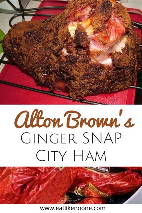 Prime rib has great beefy flavor, with gorgeous marbling. Alton Brown's City Ham | Alton brown ham recipe, Alton ...