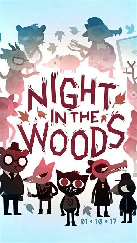 Night In The Woods Game Hd Mobile Wallpaper Night In The Woods Mobile 950x1689 Wallpaper