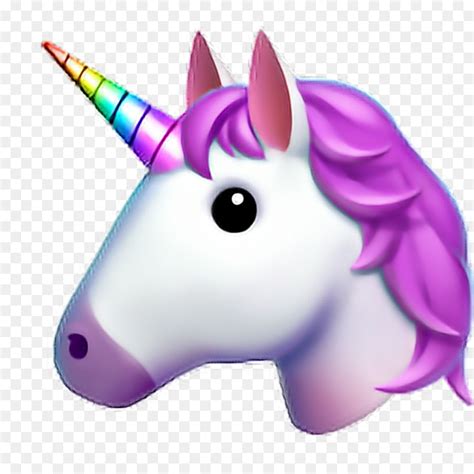 Emoji Unicórnio Adesivo png transparente grátis