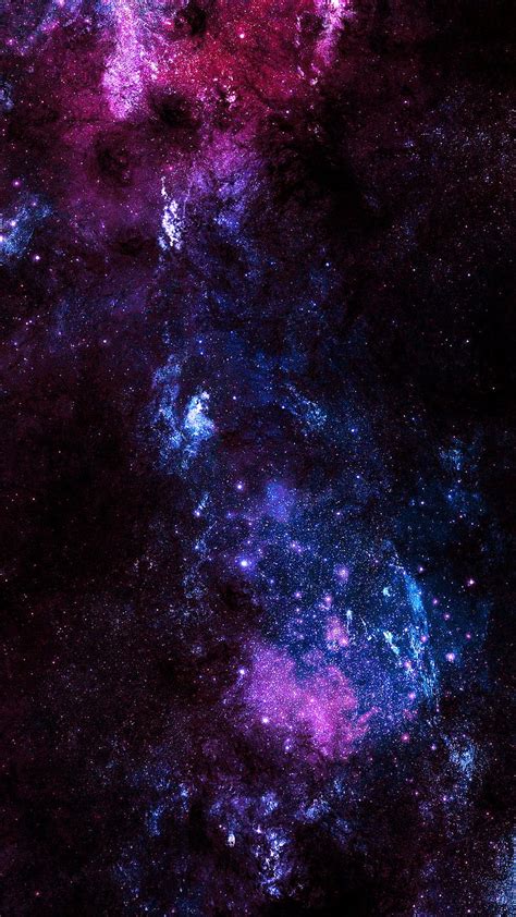 1080p Free Download Galaxy Blue Purple Space Hd Phone Wallpaper