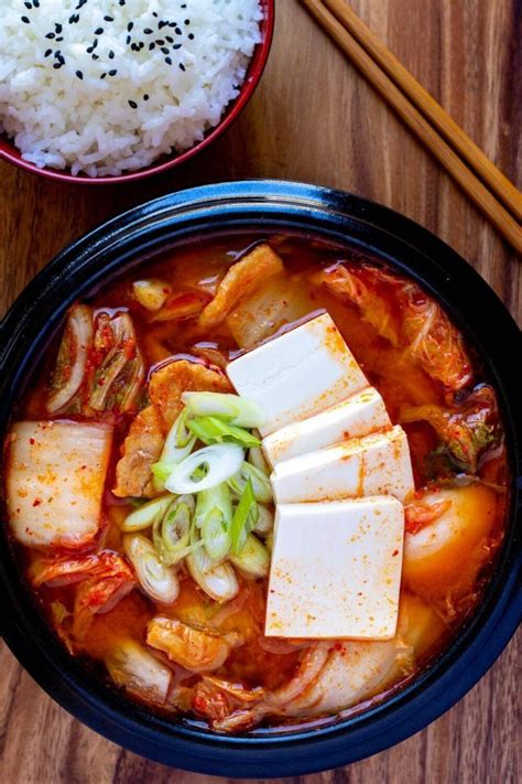 Jun 26, 2021 · putbaechu kimchi 풋배추 김치 is a great summer kimchi made using a smaller cabbage with slender and greener leaves which are called putbaechu (풋배추) or seoul green cabbage (see pic below) in the us. Easy Kimchi Stew Recipe With Pork and Tofu - Delicrunch Recipes | Recipe in 2020 | Pork stew ...