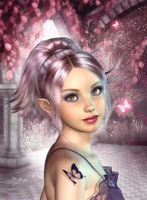 Pretty Pink Elf By Sweetpoison67 On