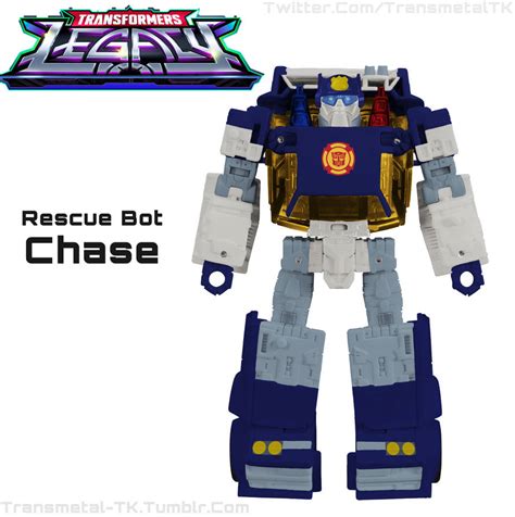 Transformers Legacy Rescue Bots Chase By Transmetaltk On Deviantart