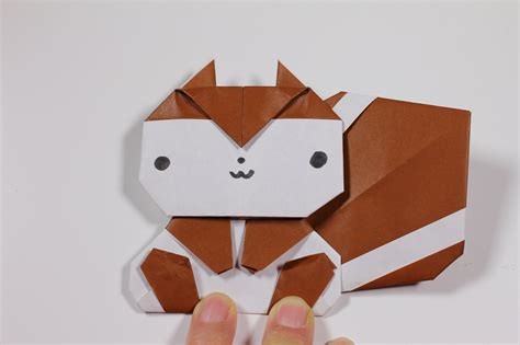 Easy Origami Squirrel Origami Animals Origami 2d Origami