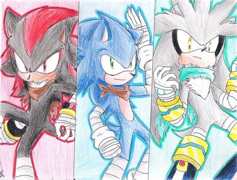 Sonic, shadow and silver's sleepover in vr chat! Sonic Boom Wallpaper - Sonic, Shadow And Silver by ...
