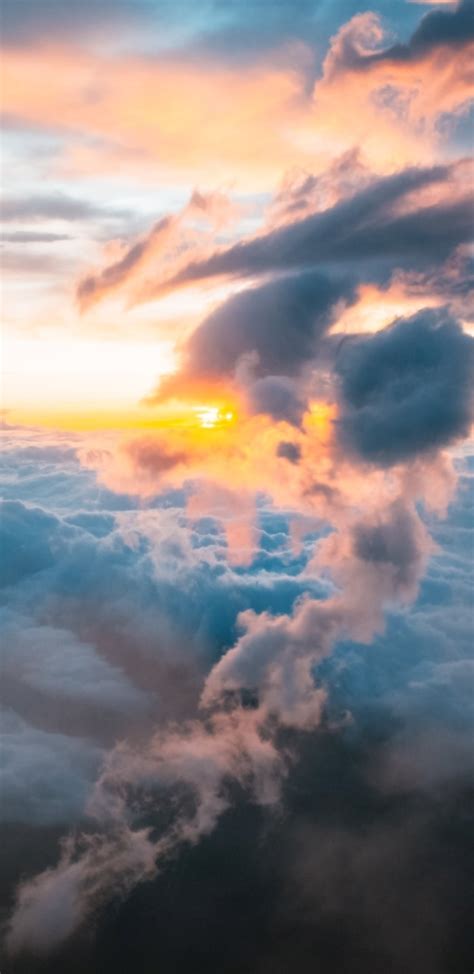 1440x2960 Clouds Sunrises Mount Fuji Samsung Galaxy Note 98 S9s8s8