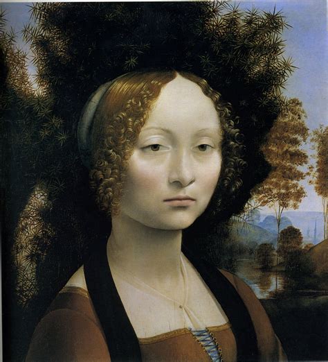 Leonardo Da Vinci Female Portraits Female Nature