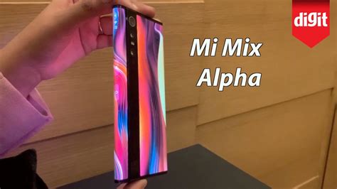 The Xiaomi Mi Mix Alpha Concept Smartphones Display Wraps Around All 3