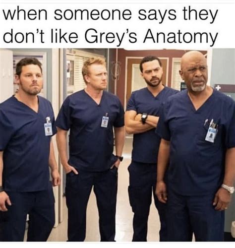 Three Men In Scrubs Standing Next To Each Other With The Caption When Someone Says They Don T