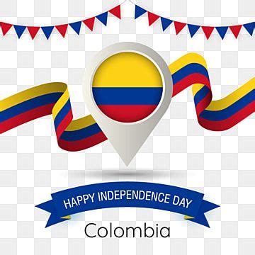 Salve, argentina, bandera azul y blanca, jirón del cielo en donde reina el sol; Colombia El Día De La Independencia Con Estilizada ...
