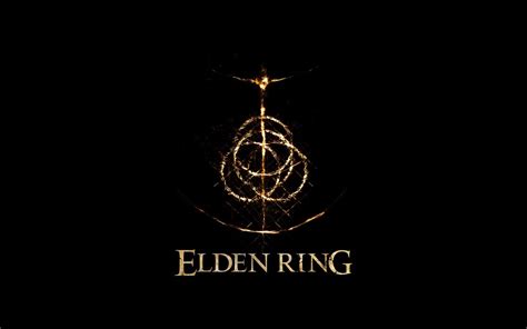 Elden ring is fromsoftware's largest game. Elden Ring, Logo, 4K, #2 Wallpaper