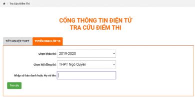 Thi thăng hạng chức danh nghề nghiệp giáo viên. Đồng Nai: Tra cứu điểm thi vào 10 năm 2019-2020
