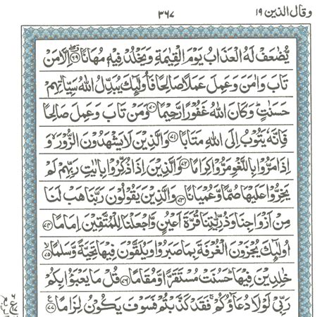 Al Quran Surah Al Furqan Ayat 021 To 077 Deen4allcom