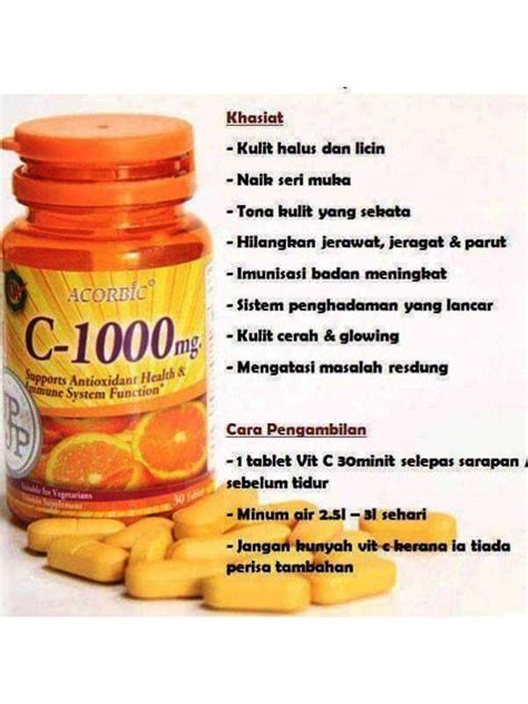 Manfaat Minum Vitamin C 1000 Mg Seputar Minuman