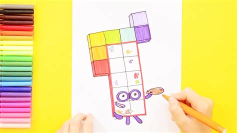 How To Draw Numberblocks
