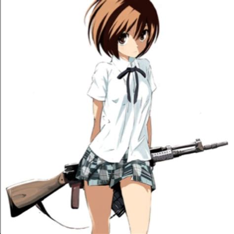 Their strong personality and impressive physical abilities make them a force to be reckoned with, regardless if they are with the good guys or the villains. Little Anime Girl with Gun | Anime Girls With Guns Cartoon | Sketch book | Pinterest | Cartoon ...
