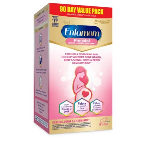 Enfamil Enfamom Prenatal Vitamin And Mineral Supplement Softgels 90 Ct