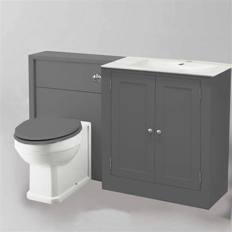 You'll find compact combination vanity units in a variety of styles to suit your tastes. Painted Basin & Toilet Vanity Unit Any Colour Combination ...