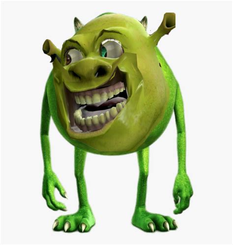 Dank Memes Png Mike Wazowski Hd Png Download Shrek Mike Wazowski Meme Transparent Png Kindpng