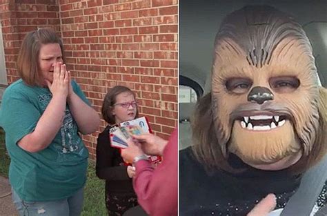 Chewbacca Mask Mom Gets Big Surprise From Kohl S After Video Goes Super Viral