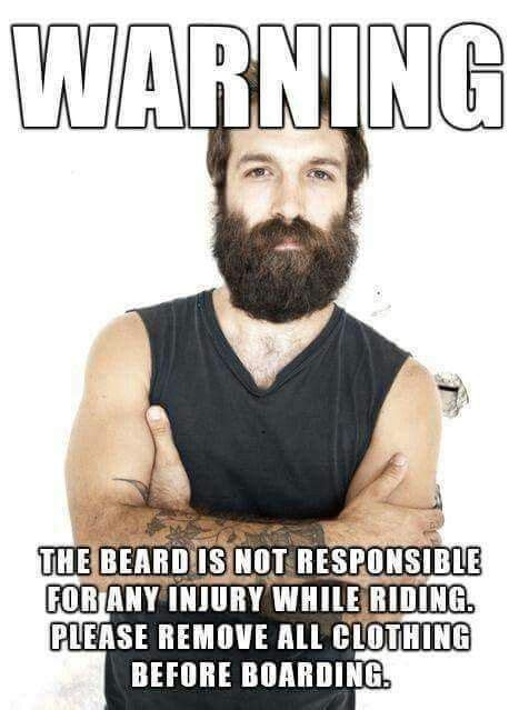 Beard Warning Beard Beard Jokes Beard Humor