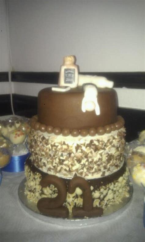 Choice of a 21 st birthday cake wedding cake. 3 Tier 21St Birthday Cake With Cake Pops - CakeCentral.com
